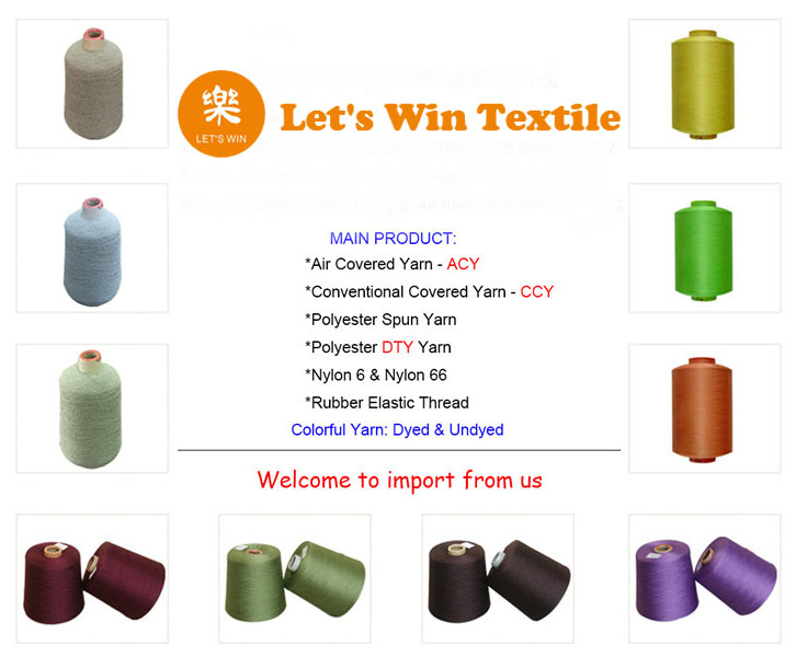 Letswin Textile spandex covered yarn